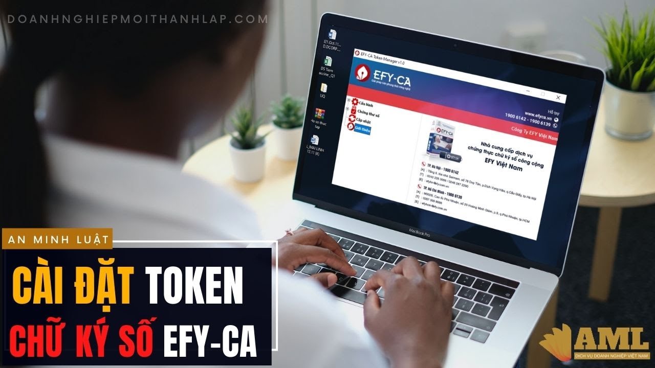 Cài Đặt USB Token Chữ Ký Số EFY-CA Token Manager V1.0