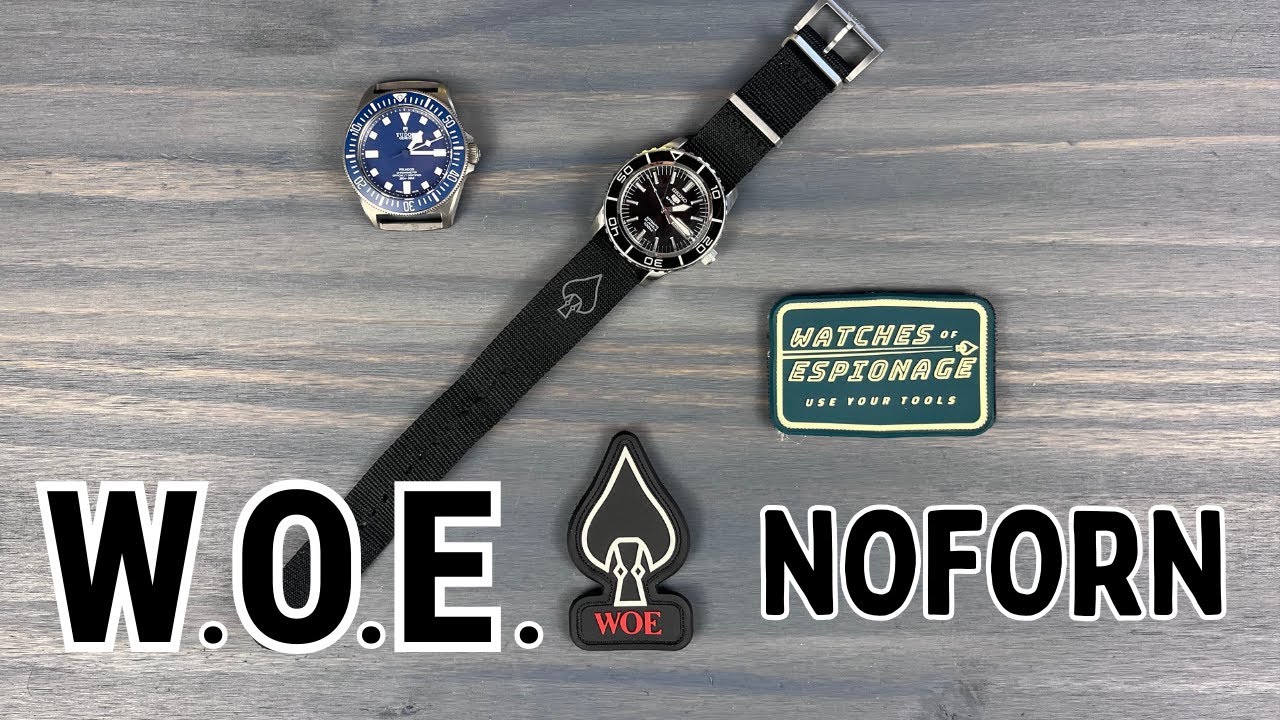 Watches of Espionage W.O.E. Noforn Single-Pass Watch Strap