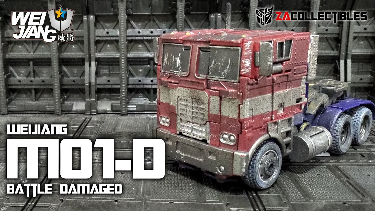 Wei Jiang M01 Battle Damage Commander M01-D [Transformation] | Transformers Movie Collection