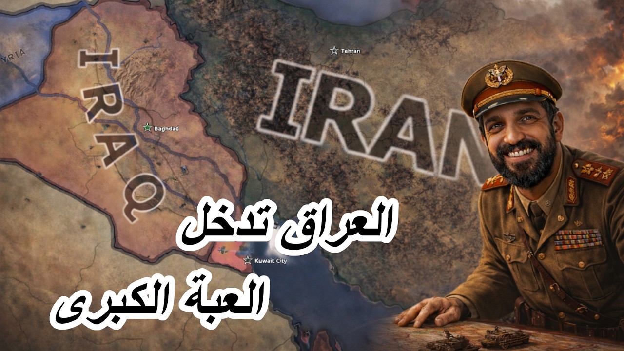 العراق يدخل اللعبة الكبرى | الحلقة 2 | Hearts of Iron IV 🤯