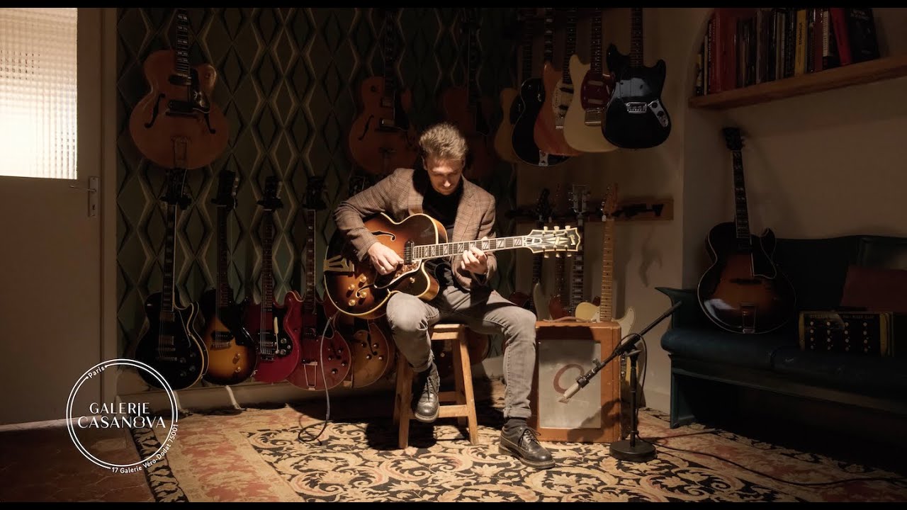 1953 Gibson Super 400CES / c.1946 Gibson BR-1 (Camille Grillon)