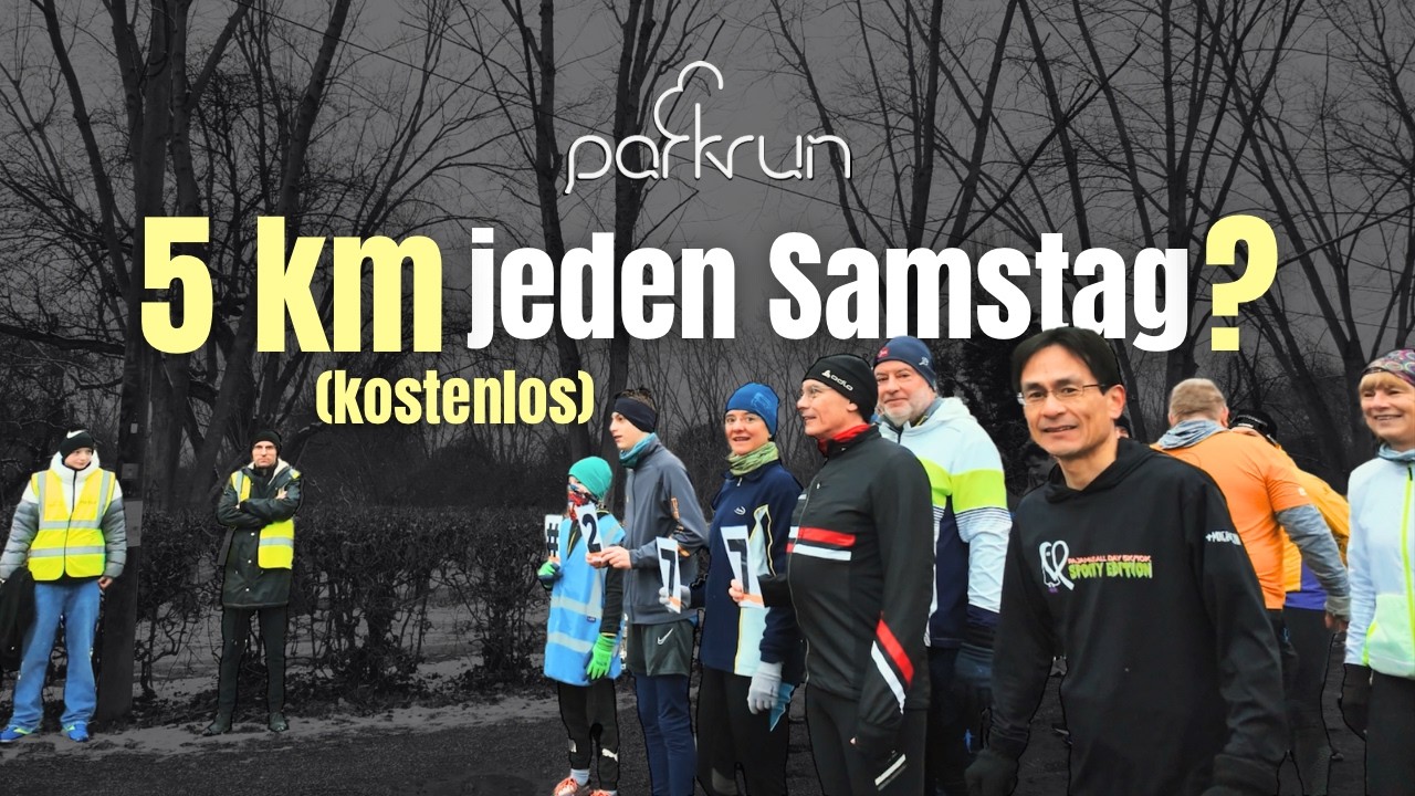 Parkrun erklärt: kostenloses 5 km Rennen 🧭5️⃣ | running vlog