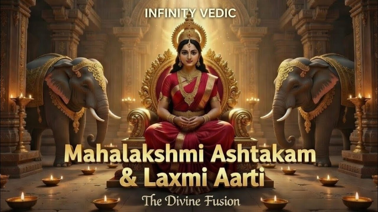 Mahalakshmi Ashtakam & Laxmi Aarti: The Divine Fusion | IFINITY VEDIC | #LAXMI #devotional #money
