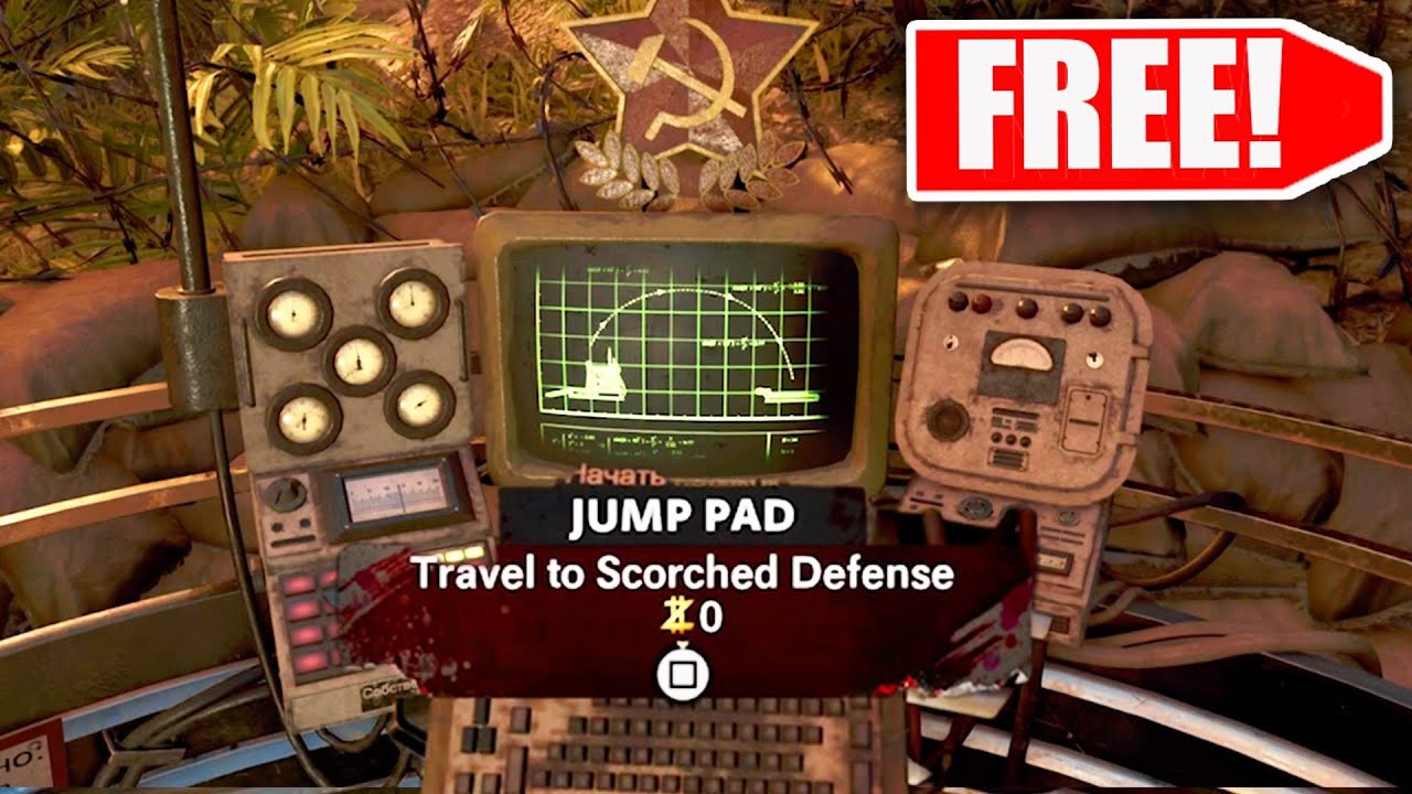 NEW EASTER EGG SOLVED ON FIREBASE Z - FREE JUMP PAD EASTER EGG GUIDE (Cold War Zombies)
