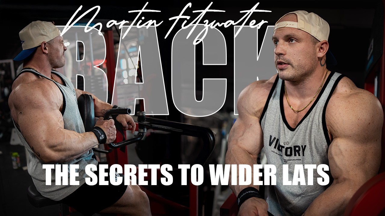 Lat Priority Back Workout + Diet Update (600 Carbs) | 11 Weeks Out | Martin 