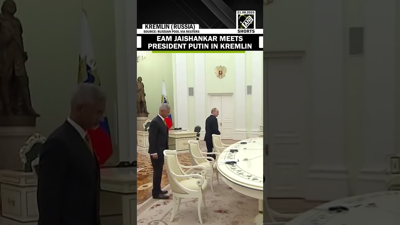 Watch: EAM S Jaishankar calls on Russian President Vladimir Putin in Kremlin