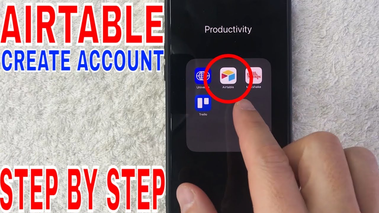 ✅  How To Setup Create Airtable Account 🔴