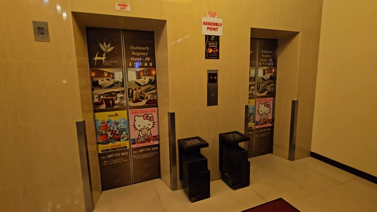 Otis elevator at Hallmark Regency Hotel, Johor Bahru, Malaysia