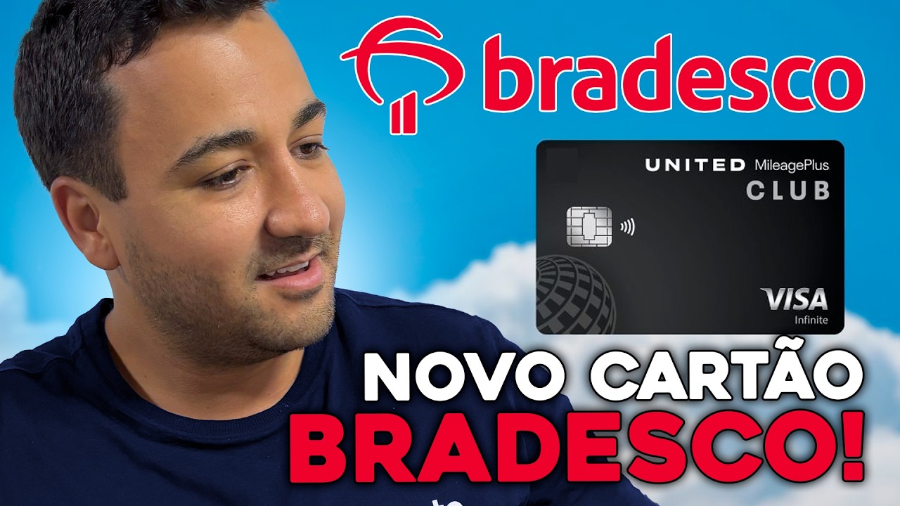 EXCLUSIVO! NOVO CARTÃO DE CRÉDITO! BRADESCO VAI LANCAR O VISA UNITED!