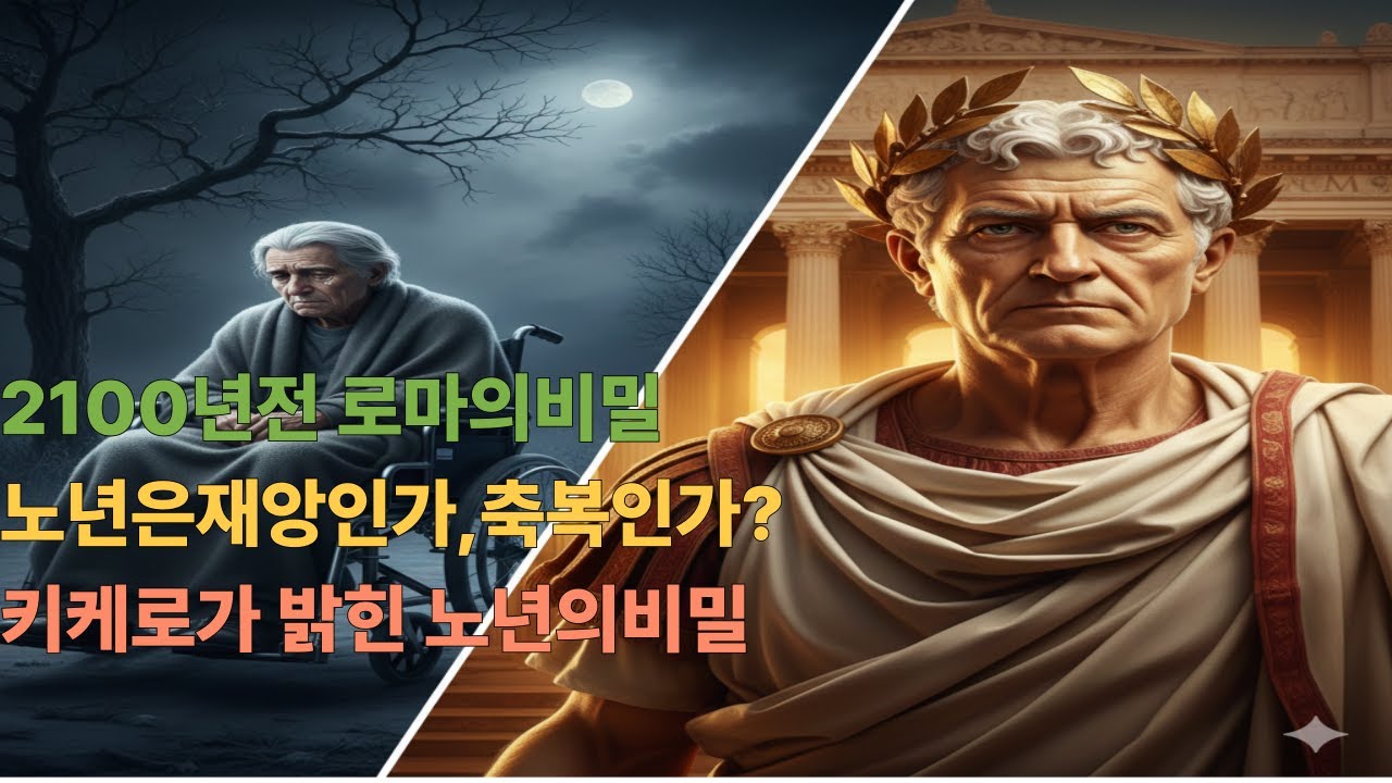 노년은 재앙인가, 축복인가? | 2,100년 전 키케로가 밝힌 노년의 진실