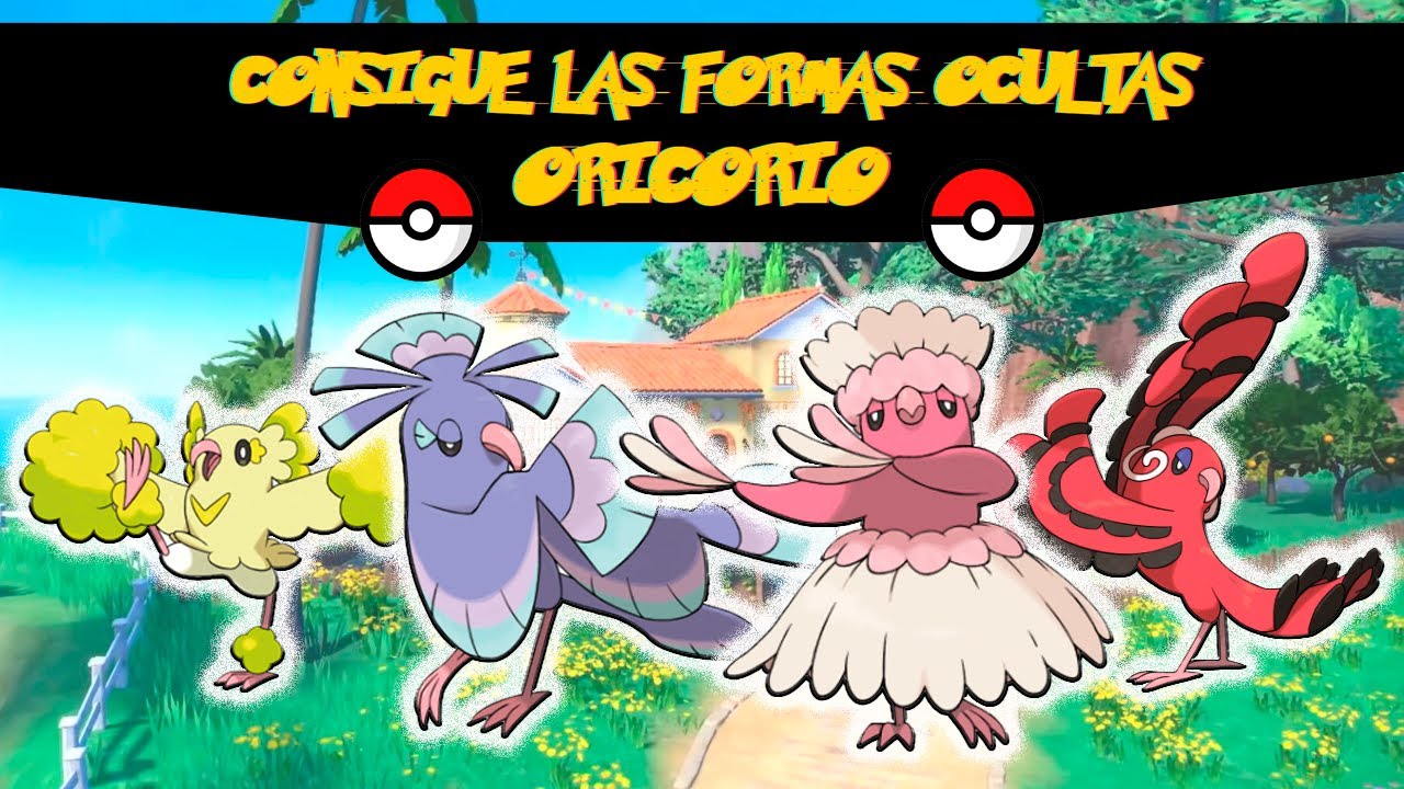 ✨Consigue todas las formas de ORICORIO incluidas las OCULTAS ✨