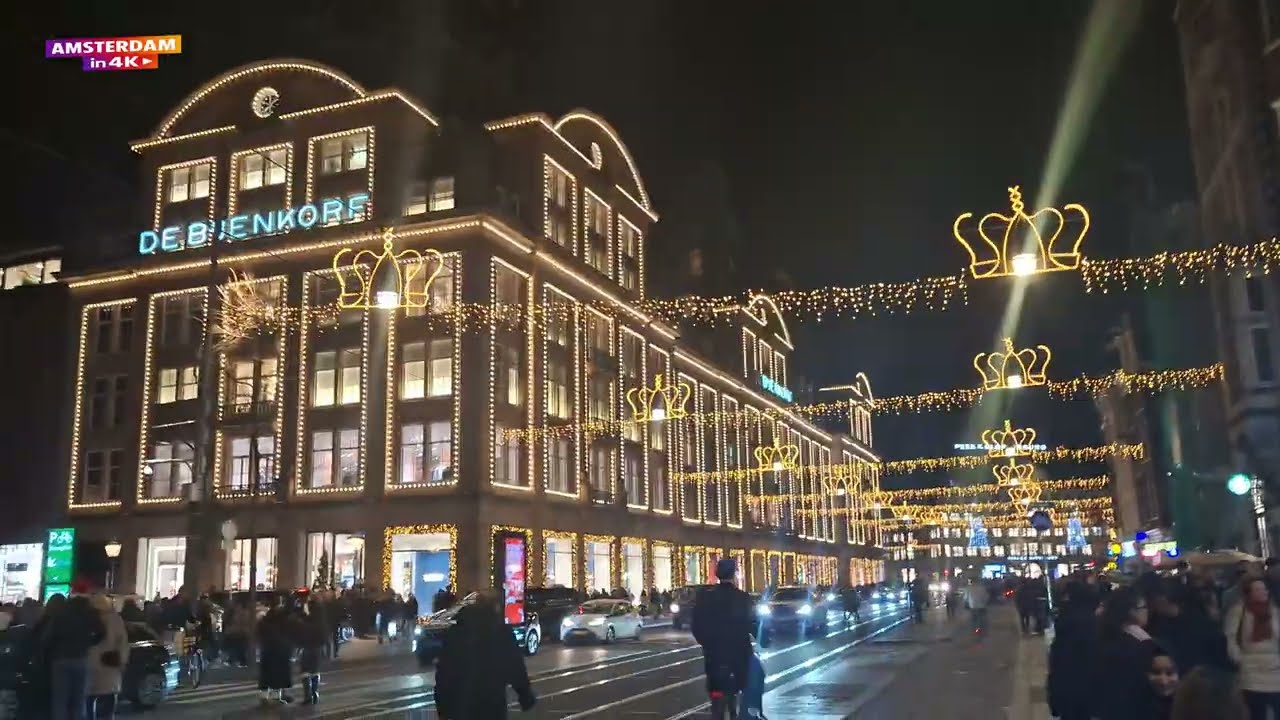 🎄 Kerstboom op de Dam in Amsterdam December 2025