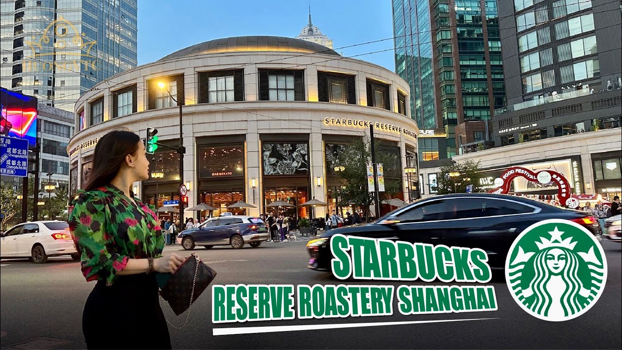 Внутри самого большого, самого роскошного Starbucks в мире.