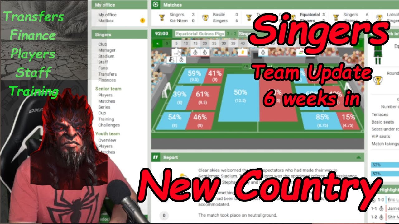 Singers - final worthy Cup battle - week 6 update