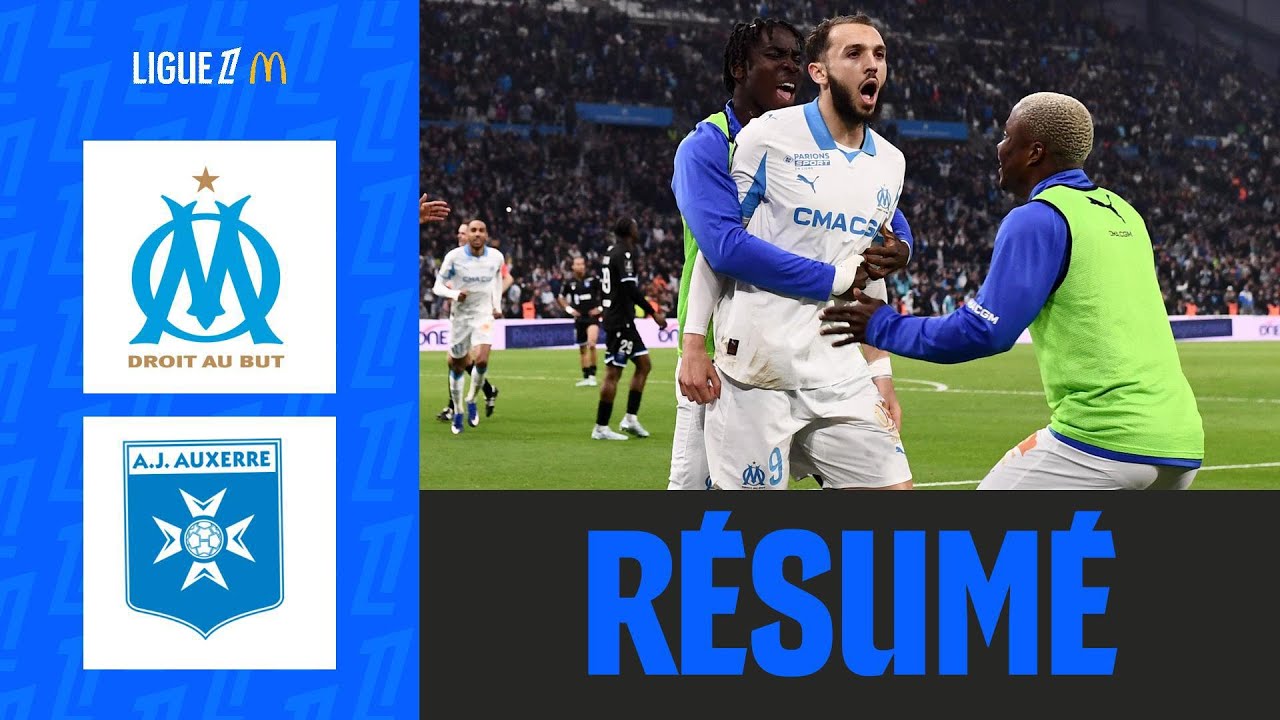 COACHING PAYANT de Beye, Gouiri LIBÈRE l'OM contre Auxerre | 26ème journée - Ligue1 McDonald's 25/26