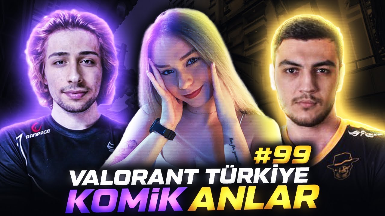 VALORANT T&uuml;rkiye Komik Anlar ve En İyi Vuruşlar #99