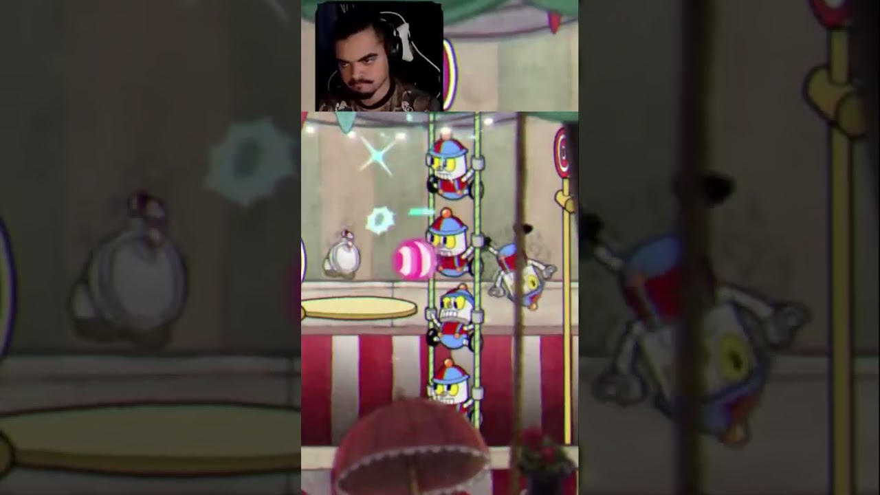 Desafio sem levar dano! CUPHEAD #cuphead #runandgun #cupheadshow