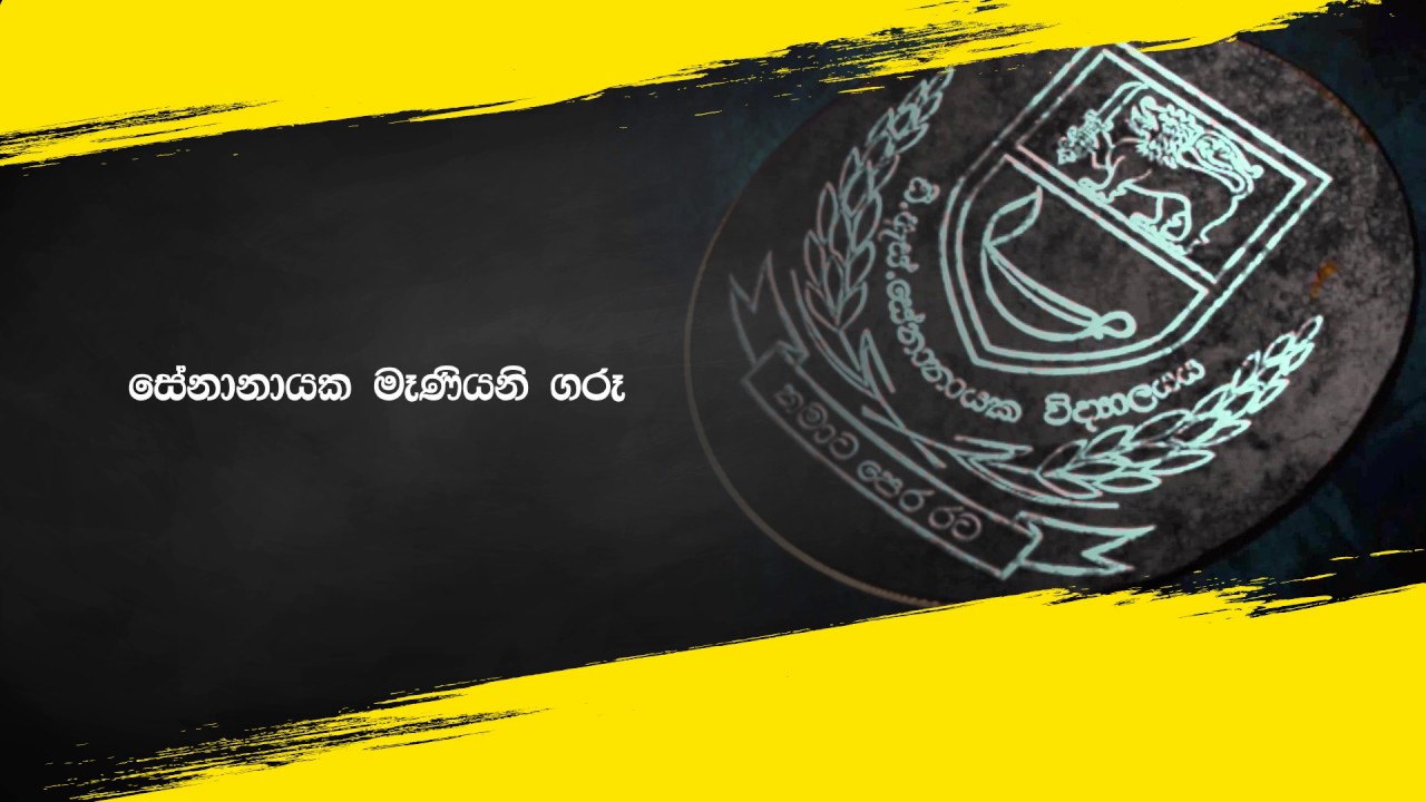 Rata Perata Thaba / රට පෙරට තබා - D.S.Senanayake College 50th Anniversary Song