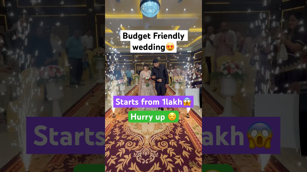 Budget Friendly 😱 wedding planner #hubli #hublidharwad #wedding #event #function #haldi #bdayceleb