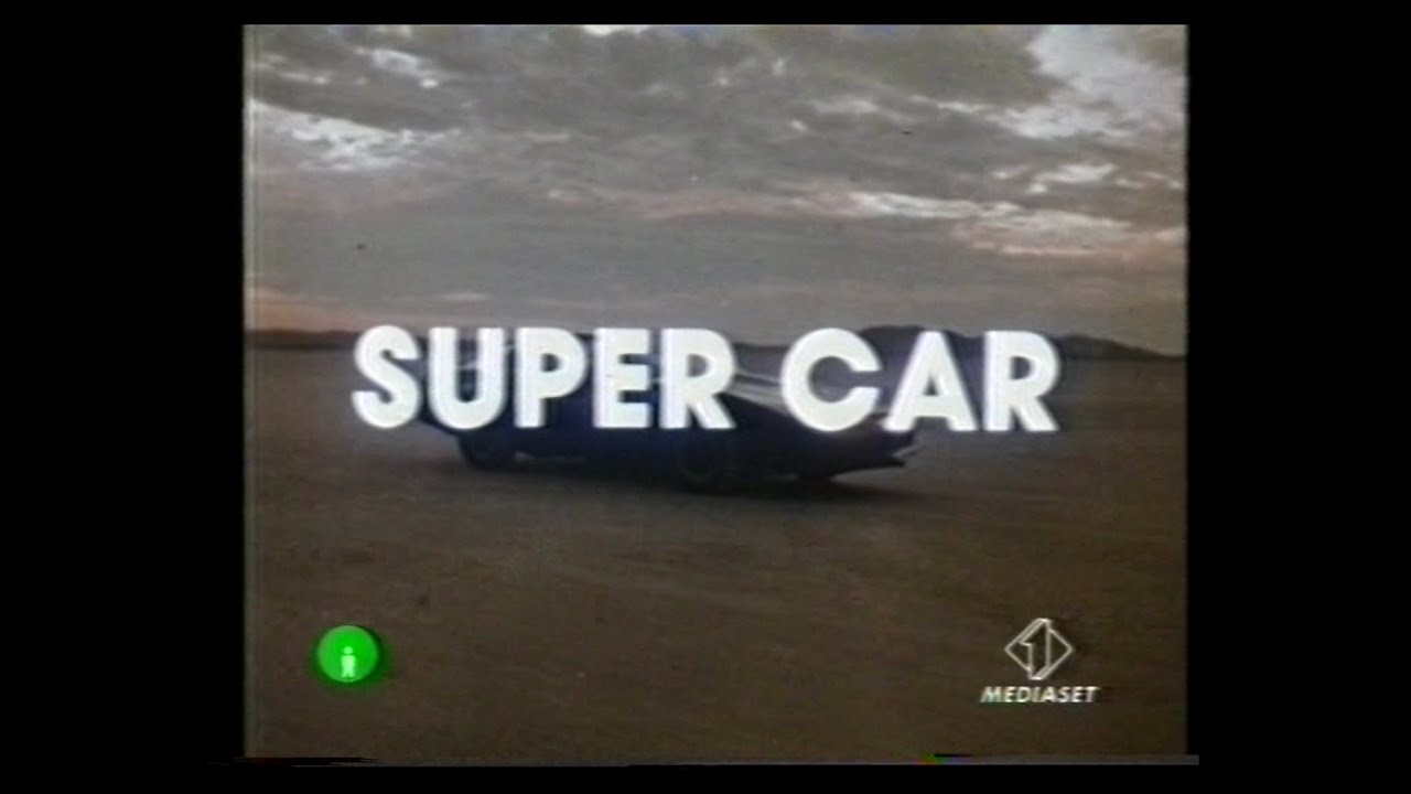 Sigla Super Car Italia 1 con annuncio Gabriella Golia
