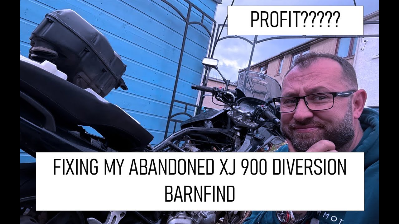 FIXING AN ABANDONED YAMAHA XJ900 DIVERSION BARNFIND MOTORCYCLE