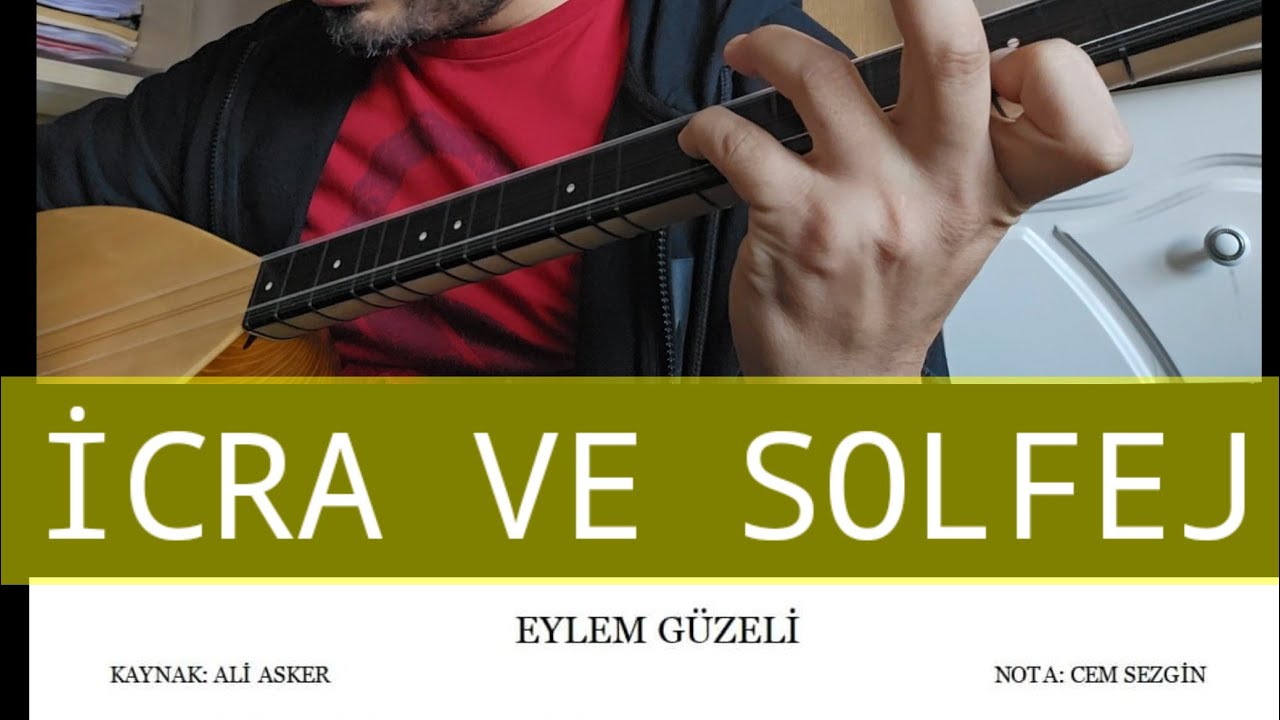 EYLEM GÜZELİ #solfej Bağlama Dersi