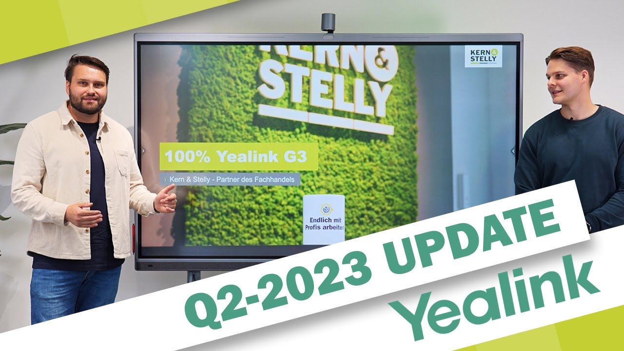 PRODUKTUPDATE: Yealink Produktupdates Q2-2023