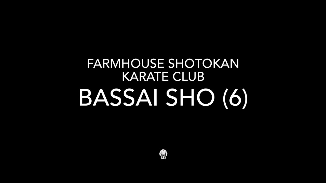 Learn Bassai Sho - Part 6