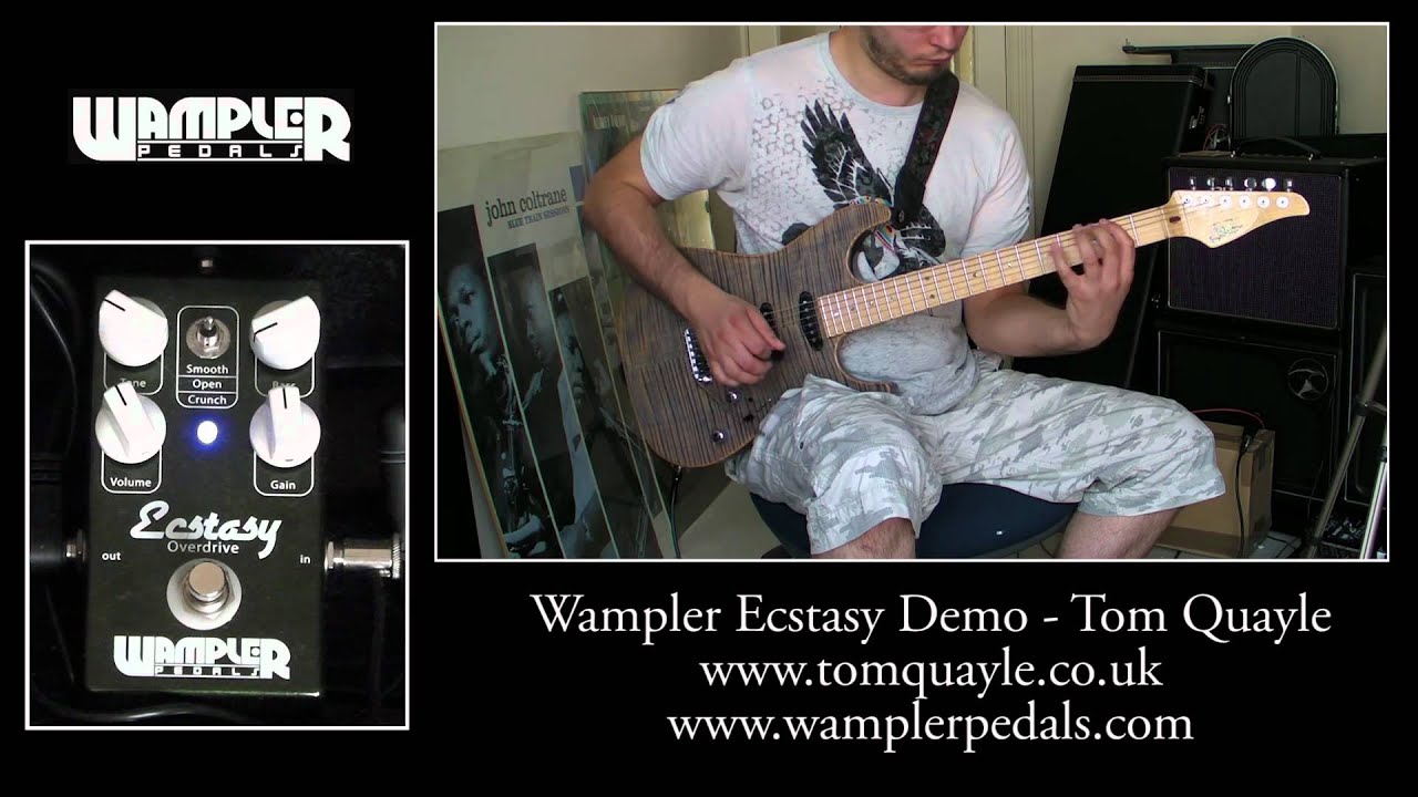 Wampler Ecstasy - Mode & Gain Demo - www.tomquayle.co.uk