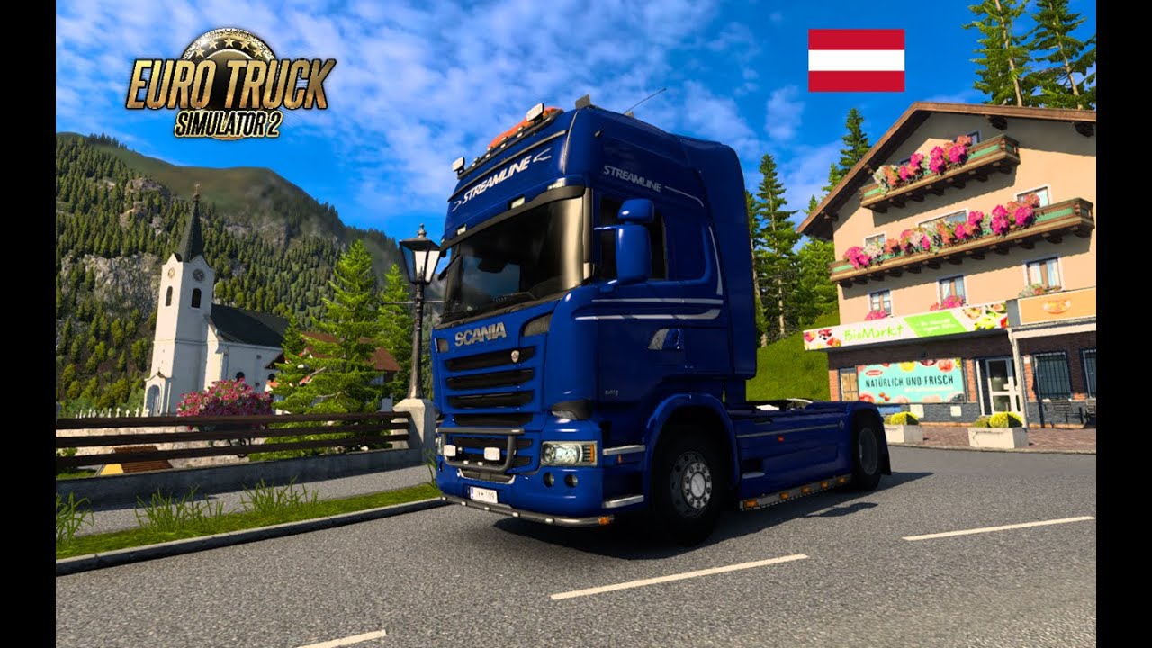 ETS2 Down the hill in neutral Grossglockner High Alpine Road.