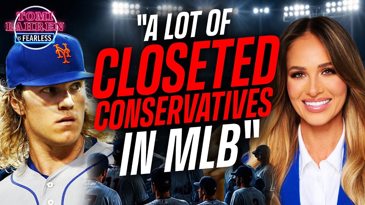 Звезда MLB Ноа Синдергард вступает в политическую дискуссию с Томи Ларен.