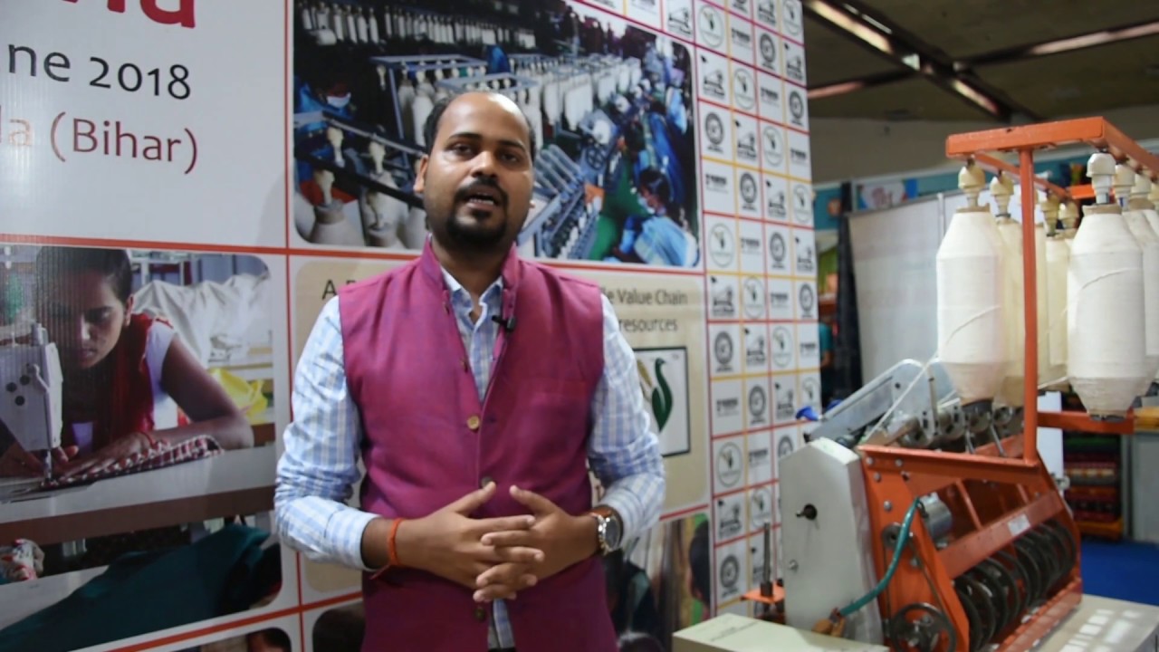 Solar Charkha at the MSME Expo 2018, Pragati Maidan