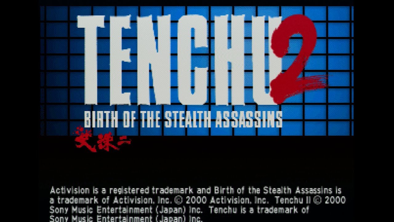 Retro Monday: Tenchu 2 (Playstation, PS2, OSSC)