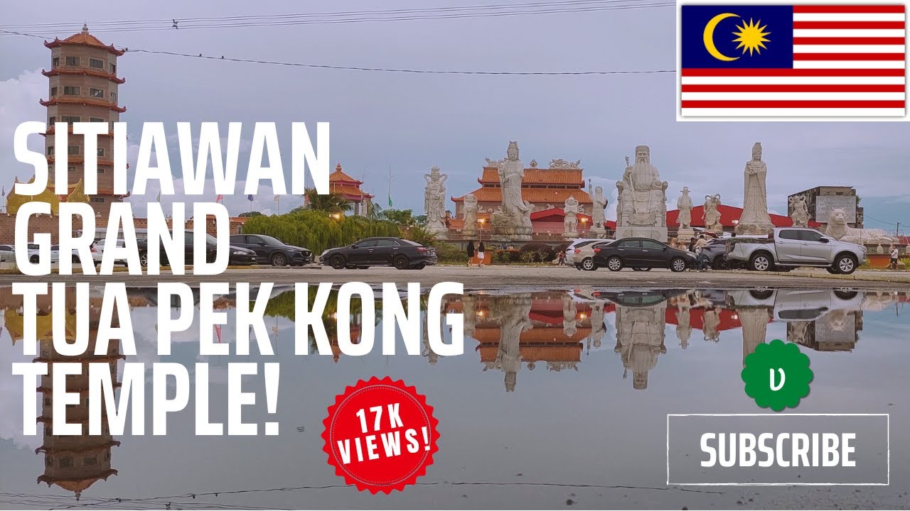 🇲🇾 Sitiawan Perak GRAND Tua Pek Kong 大伯公 Temple - LARGEST Standing Deity Statue In Malaysia!