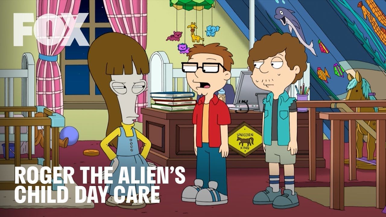 American Dad! | Roger the Alien’s Day Care | FOX TV UK