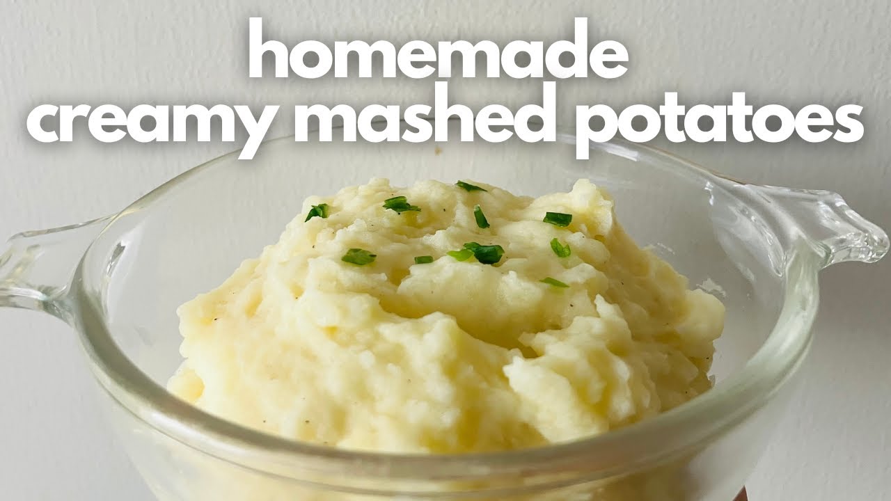 Easy Creamy Mashed Potatoes Recipe for Beginners | Homemade & Fluffy!