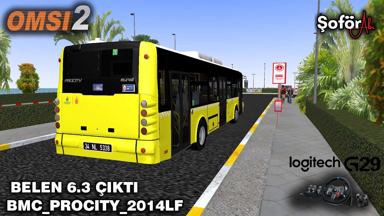 OMSI 2 - BMC_PROCITY_2014 LF - BELEN 6.3 GÜNCELLENDİ - CANLI YAYIN