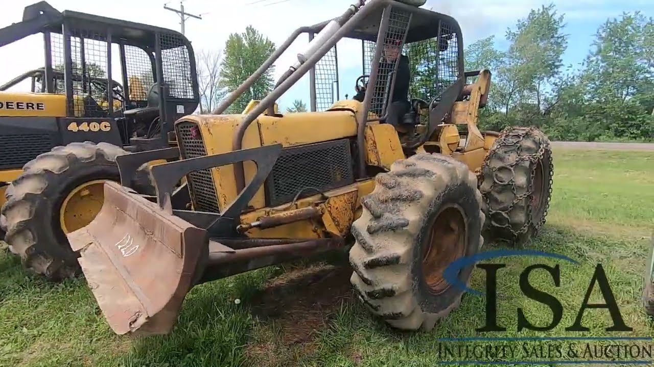 1220 - John Deere 440 Cable Skidder Will Be Sold At Auction!