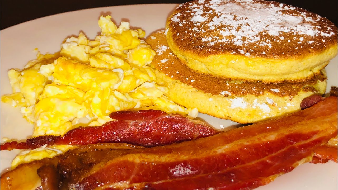 How to make fluffy soufflé pancakes/ Japanese style fluffy pancakes/ how we Rowe cooks breakfast