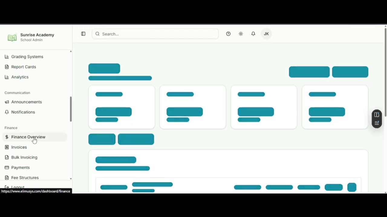 Admin Dashboard Walkthrough