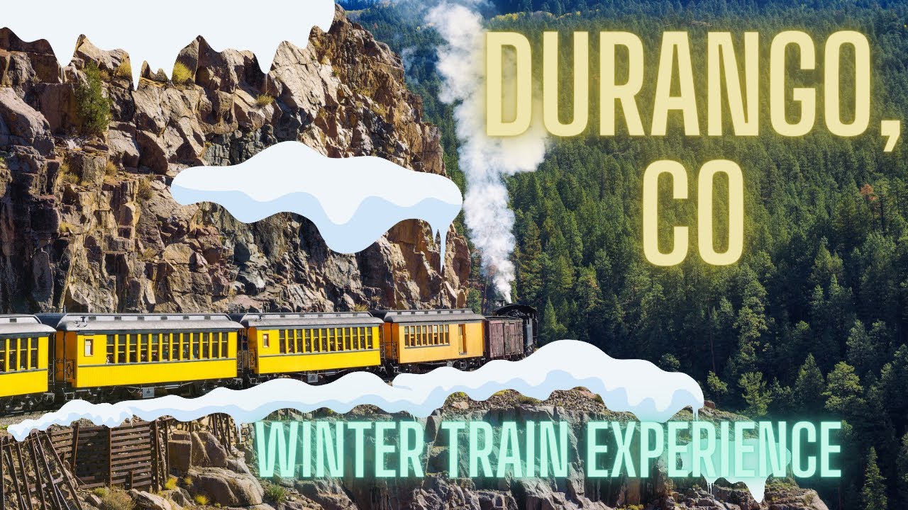 Cascade Canyon Winter Train -  THE POLAR EXPRESS Train Ride - Durango Colorado