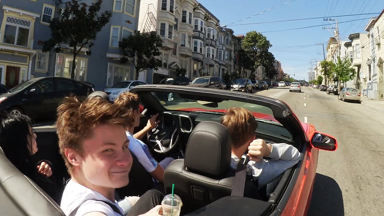 IM CABRIO DURCH SAN FRANCISCO! | CaliTrip #10 | Dner