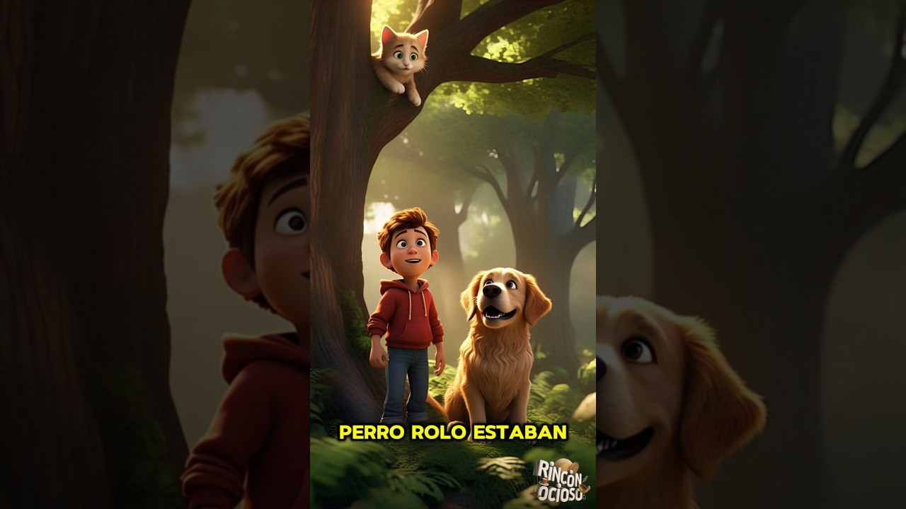 Martín y Rolo al Rescate: La Aventura del Gatito Perdido - Cuento y moraleja 