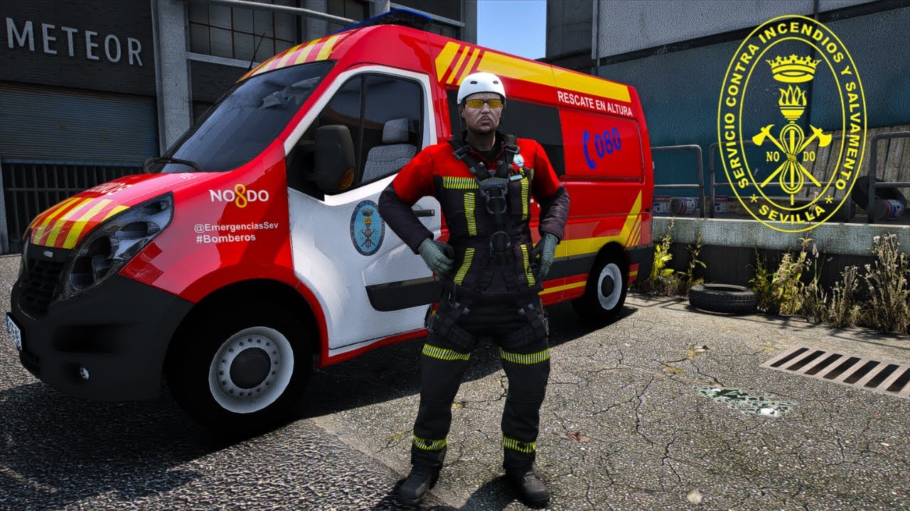 LSPDFR FIRECALLOUTS | RESCATE EN ALTURA COLBORAMOS CON LA CNP