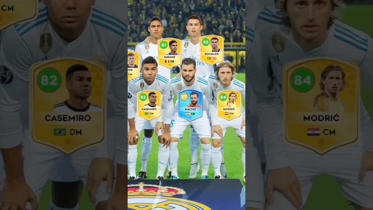 REAL MADRID 2018 | DLS 25 #football