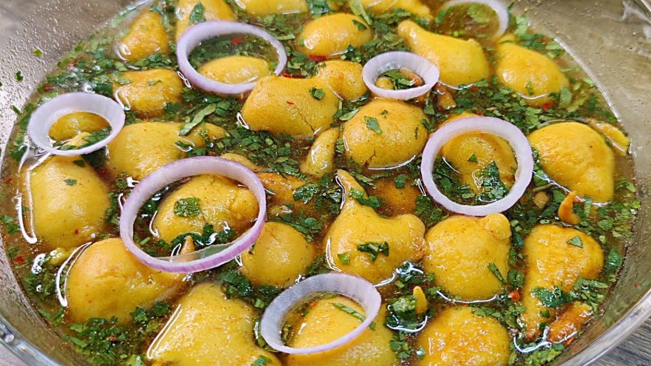 Chatpati Chatkaredar Pani Wali Phulki Kha Kar Maza Aa Jaega | Pani Wale Pakode | Kanji Vada Recipe