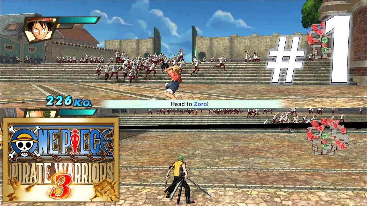One Piece Pirate Warriors 3 - Local Coop Gameplay 1 - Dream Log - No Commentary