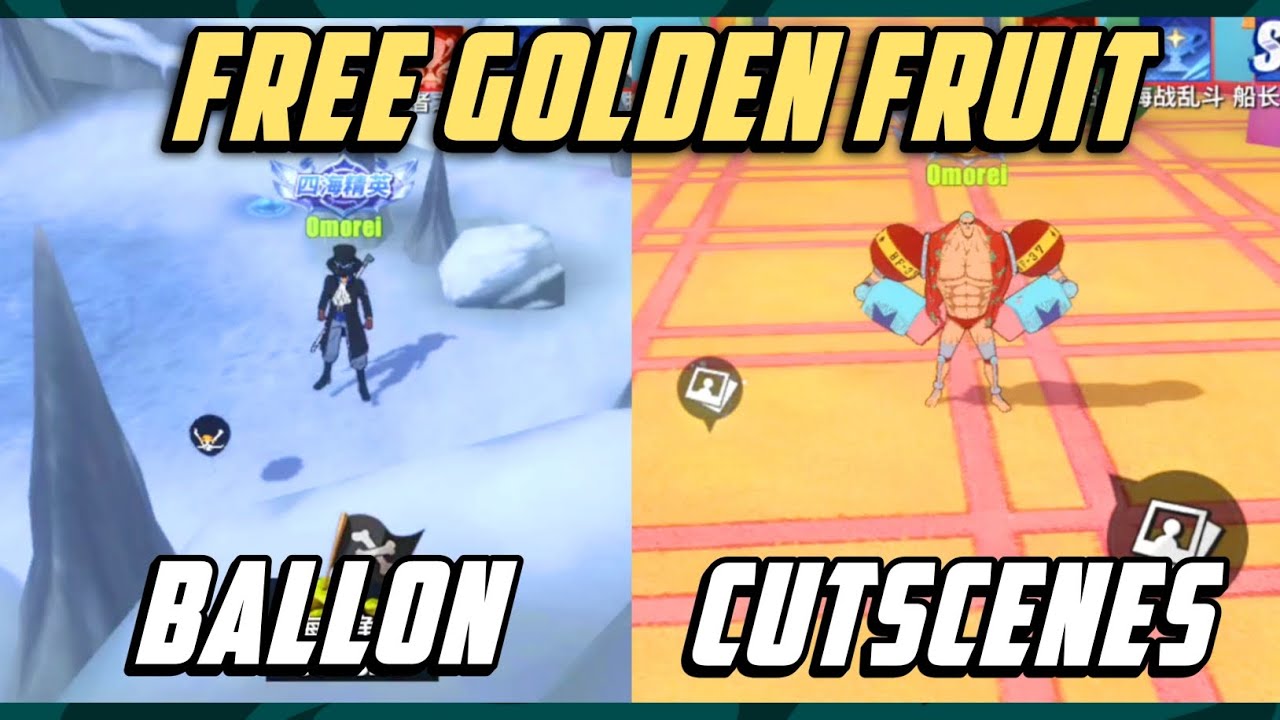 🔥Guide Free Golden Fruit Balloon & Cutscenes Punk Hazard • One Piece Fighting Path