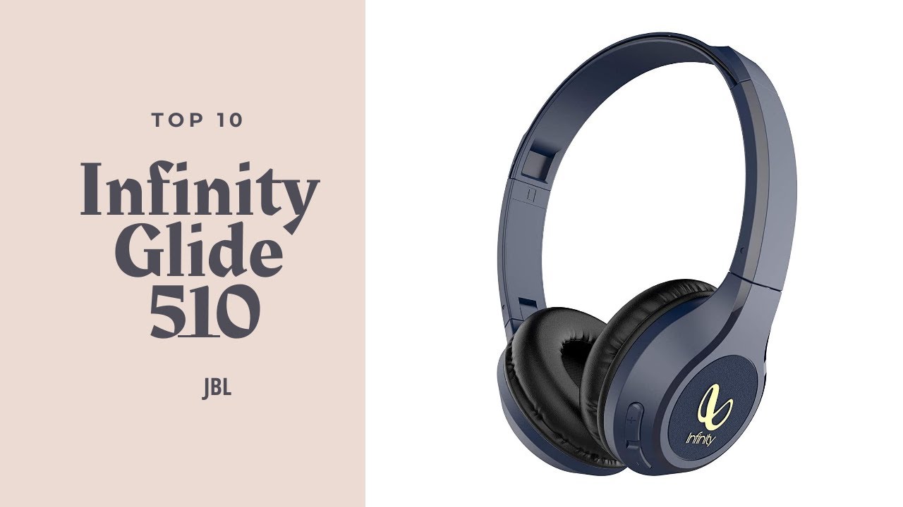 infinity(jbl) glide 510 on-ear wireless headphones | 