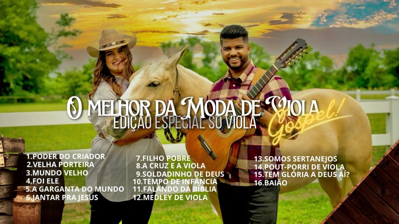 O MELHOR DA MODA DE VIOLA - GOSPEL - PIERRY E TIELLY